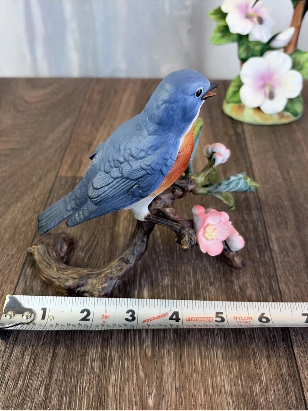 Vintage Avon Cardinal, Hummingburd,  Bluebird Porcelain Figurine  1985 & 1986